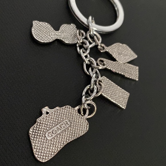 Coach Fashion Accessory Metal Lipstick Kiss Glasses Purse Fob bag charm hangtag - Picture 5 of 5